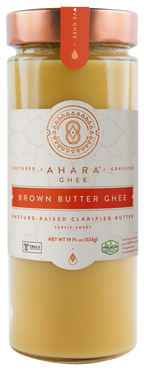 Grass-Fed Brown Butter Ghee | Ahara Rasa