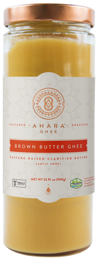 Grass-Fed Brown Butter Ghee | Ahara Rasa