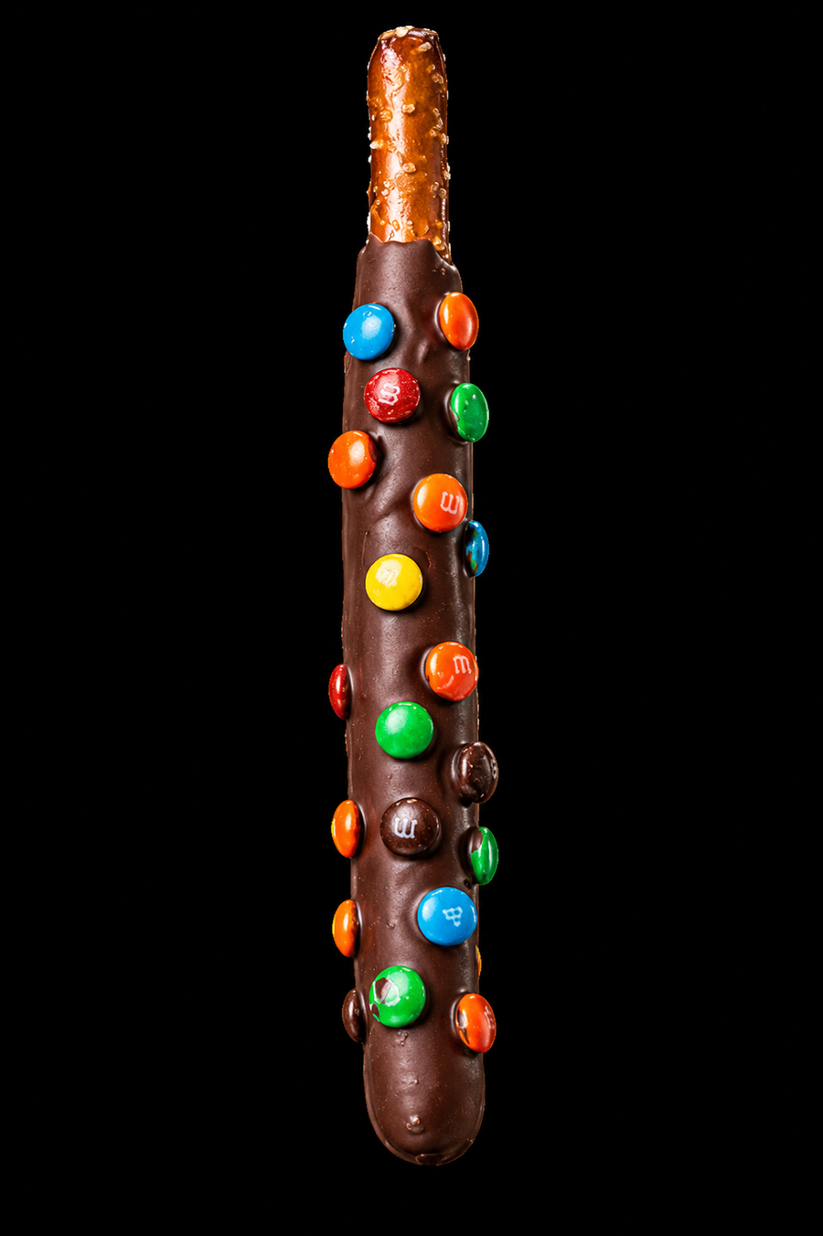 M&M Pretzel Rod