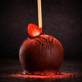 Chocolate Covered Strawberry Gourmet Caramel Apple | Simply Amazing Apples