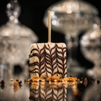 Gourmet caramel crispy treat drizzled with chocolate by Simply Amazing Apples