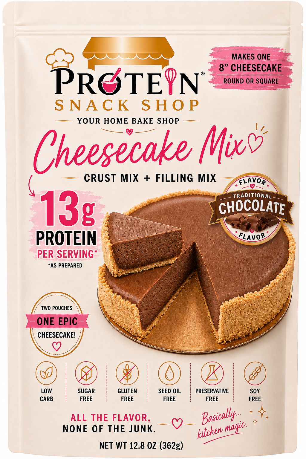 *High-Protein, Gluten-Free Cheesecake Mix