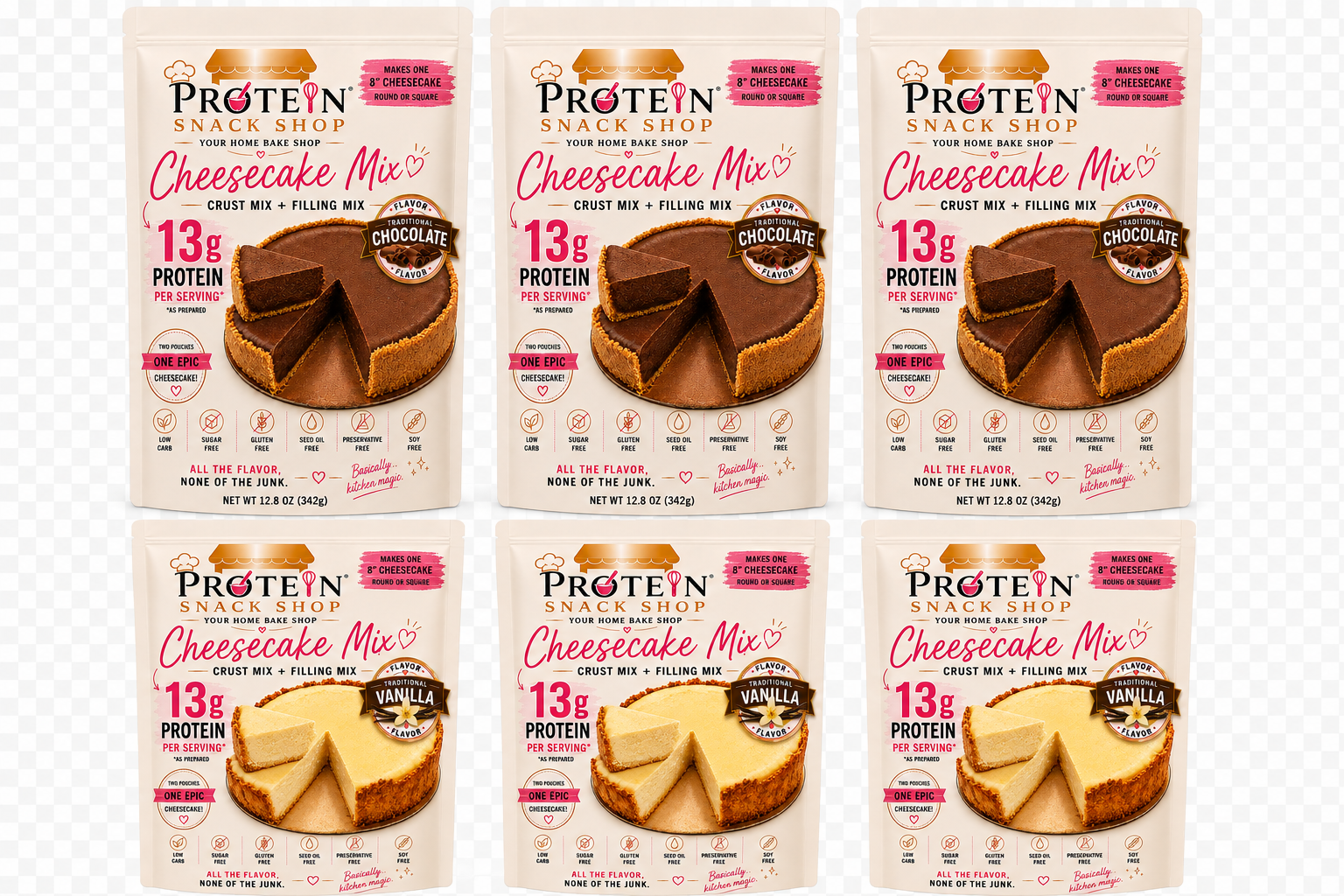 High-Protein, Gluten-Free Cheesecake Mix