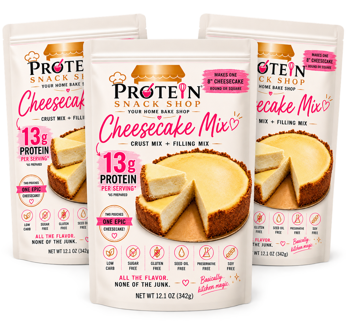 High-Protein, Gluten-Free Cheesecake Mix