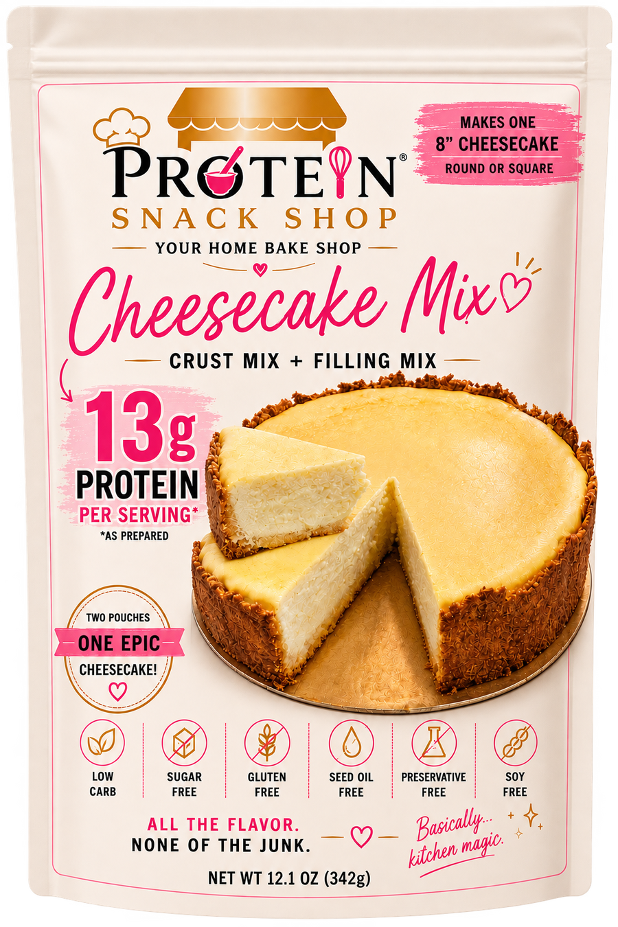 *High-Protein, Gluten-Free Cheesecake Mix