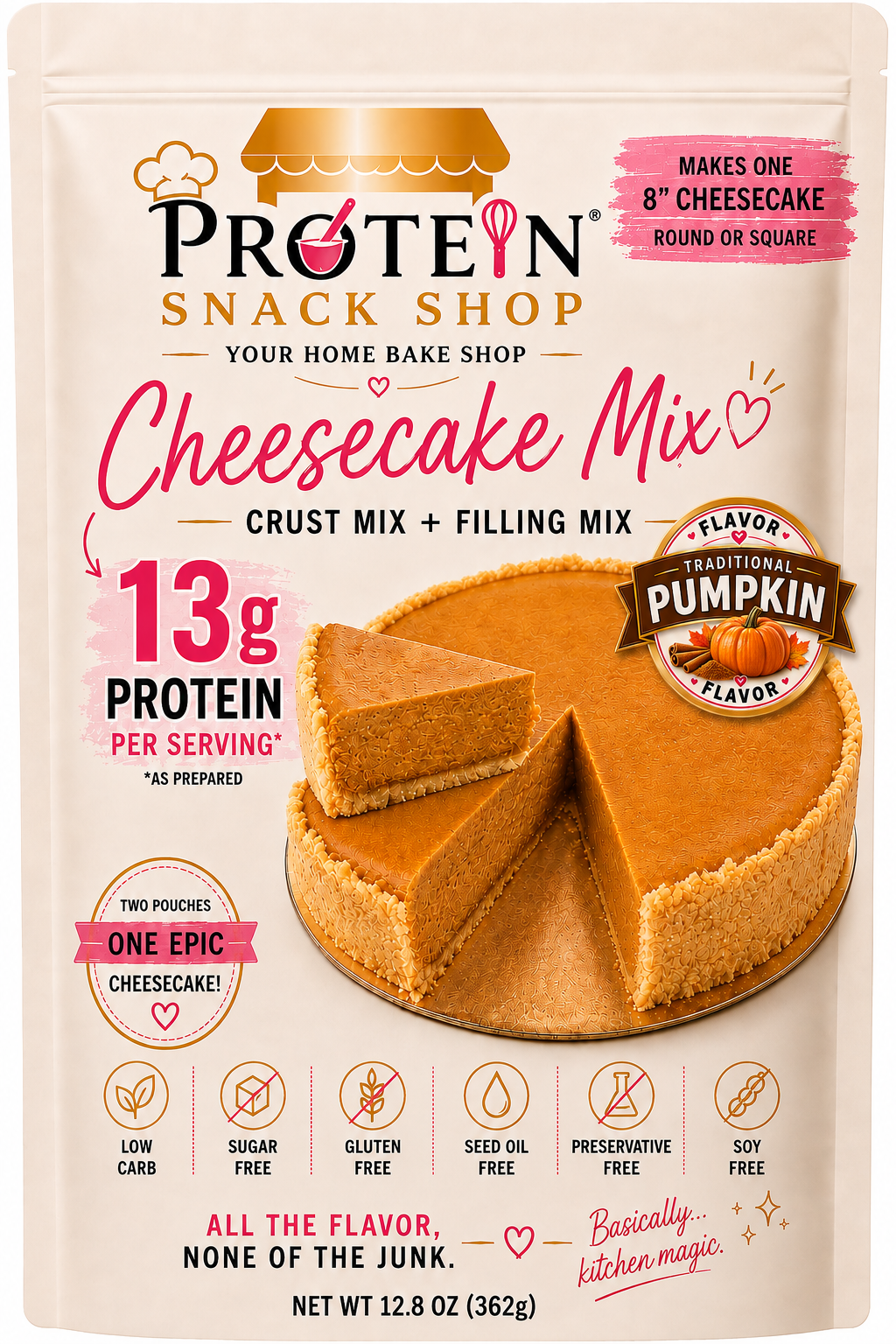 *High-Protein, Gluten-Free Cheesecake Mix