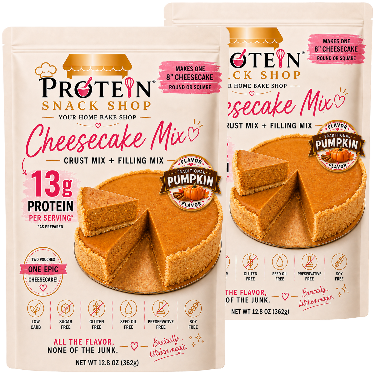 High-Protein, Gluten-Free Cheesecake Mix