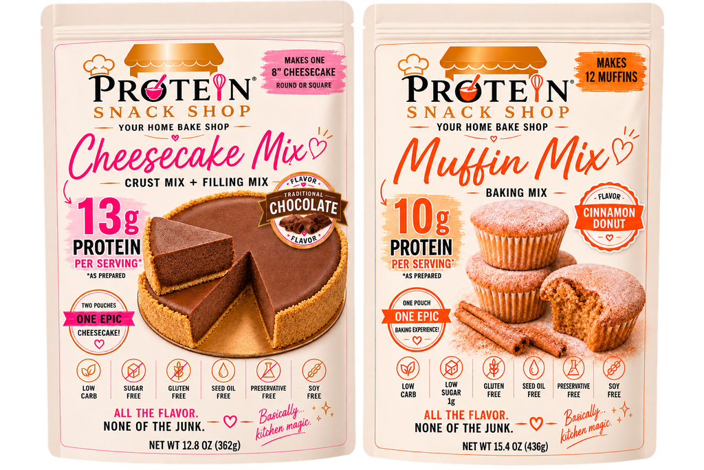 *High Protein, Gluten Free Cheesecake & Muffin Mix Variety Pack