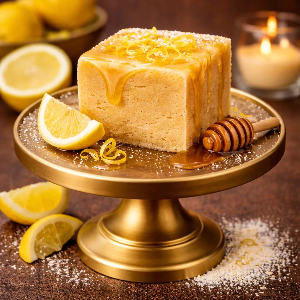 *Honey-Sweetened, High-Protein, GF Brownies & Blondies