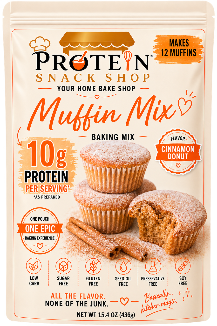*High-Protein, Gluten-Free Muffin Mix