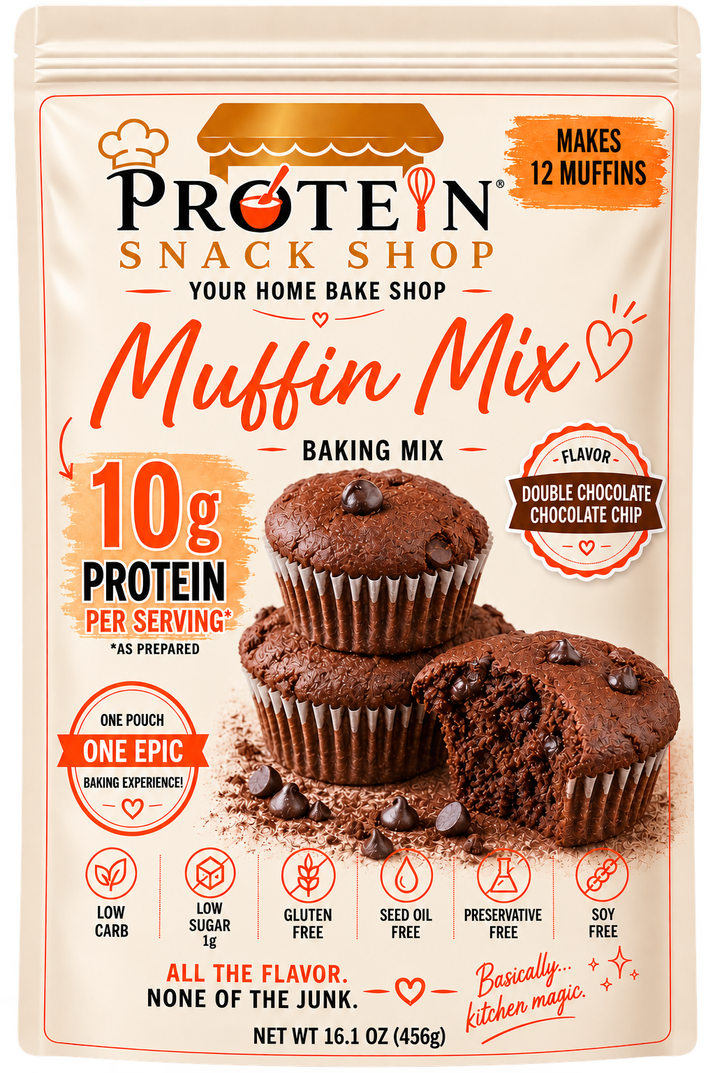 High-Protein, Gluten-Free Muffin Mix