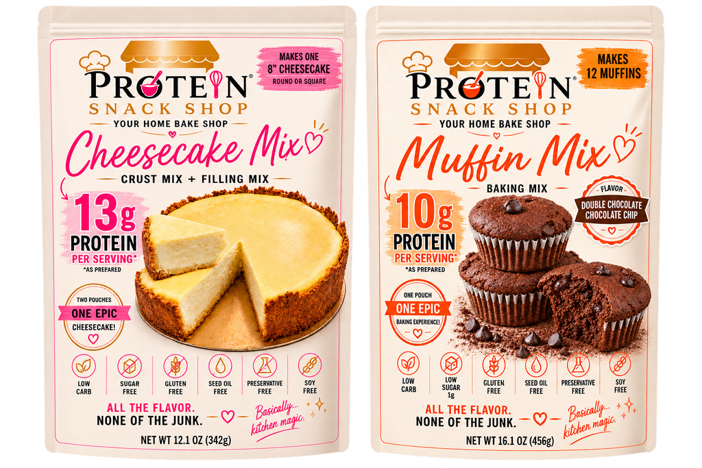 *High Protein, Gluten Free Cheesecake & Muffin Mix Variety Pack
